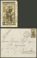 ITALY: 23/SE/1953 San Secondo Pinerolo - Argentina, Airmail Cover Franked With 200L. "Italia Al Lavoro" Alone, Arrival B - Ohne Zuordnung