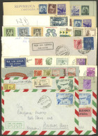 ITALY: 14 Covers, Cards, Aerograms Etc. Of Circa 1960s + 3 Unused Postal Stationeries, Attractive Lot, Low Start! IMPORT - Ohne Zuordnung