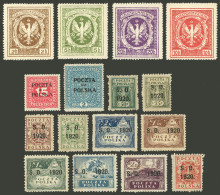 POLAND: Small Lot Of Old Stamps, Almost All MNH And Of Very Fine Quality! - Andere & Zonder Classificatie
