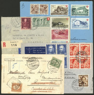 SWITZERLAND: Postcard Sent To Italy In 1903 With Postage Due + 3 Covers Sent To Argentina Between 1942 And 1949 With Att - Andere & Zonder Classificatie