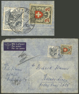 SWITZERLAND: 16/JA/1940 Zürich - Argentina, Airmail Cover Franked With 2.40 Fr. Including Sc.203a (1933 2Fr. Shield, Gri - Other & Unclassified