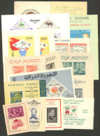 WORLDWIDE: Interesting Lot Of Souvenir Sheets Of Several Countries, Mint (they May Have Hinge Traces), Used Or On FDC Co - Lots & Kiloware (max. 999 Stück)