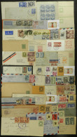 WORLDWIDE: Over 50 Covers, Cards, Postal Stationeries Etc. Of Varied Countries And Periods, Including Very Interesting M - Lots & Kiloware (mixtures) - Max. 999 Stamps