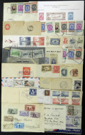 WORLDWIDE: 23 Covers, Cover Fronts, Cards, Postal Stationeries Etc. Of Varied Countries And Periods, Some With Defects,  - Lots & Kiloware (mixtures) - Max. 999 Stamps