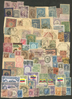 WORLDWIDE: REVENUE STAMPS: Lot With Good Number Of Stamps Of All Periods, Used Or Mint (they Can Be Without Gum), In Gen - Lots & Kiloware (max. 999 Stück)