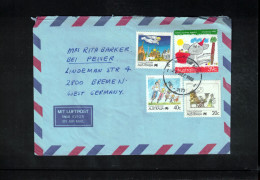 Australia 1988 Interesting Airmail Letter - Brieven En Documenten