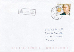 Suisse--2007--lettre De MATRAN  Pour VIVONNE-86... Timbre  LEONHARD EULER ....cachet - Storia Postale