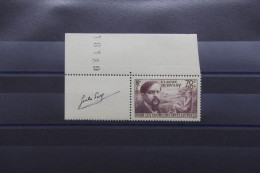 FRANCE - N° 437 * Signé Par Le Graveur Jules PIEL Sur Bord De Feuille - Rare - A 924 - Neufs