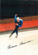 1) Autogramm Foto Eisschnellläufer Thomas Kumm SC Dynamo Berlin DDR Olympia 1994 Ice Speed Skating Patinage De Vitesse - Authographs