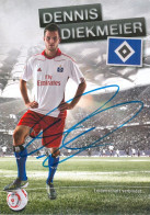 AK Dennis Diekmeier Hamburger SV 10-11 HSV Thedinghausen Bierden Achim Werder Bremen 1. FC Nürnberg SV Sandhausen - Authographs