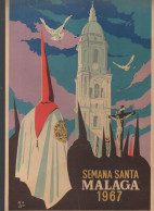 Carton : SEMANA SANTA MALAGA (Espagne) 1967    (CAT7021) - Paperboard Signs