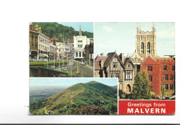 CPA  GREETING FROM  MALVERN  (voir Timbre) - Malvern