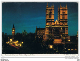 LONDON:  WESTMINSTER  ABBEY  AND  PARLIAMENT  SQUARE  -  PHOTO  -  TO  ITALY  -  FG - Westminster Abbey