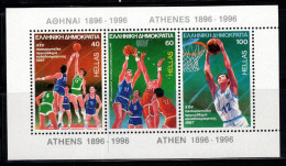 Grèce 1987 Mi. Bl.6 Bloc Feuillet 100% Neuf ** Basket-ball - Blocks & Sheetlets