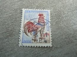 Type Coq De Decaris - 25c. - Yt 1331 - Outremer, Carmin Et Brun - Oblitéré - Année 1964 - - 1962-1965 Cock Of Decaris