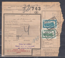 Vrachtbrief Met Stempel LIEGE-VIVEGNIS - Documents & Fragments