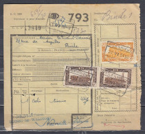 Vrachtbrief Met Stempel SILENRIEUX - Dokumente & Fragmente