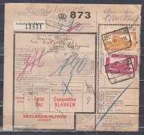 Vrachtbrief Met Stempel LICHTERVELDE - Dokumente & Fragmente