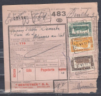 Vrachtbrief Met Stempel BRUXELLES BRUSSEL DUQUESNOY 5 - Documenten & Fragmenten