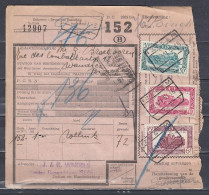 Vrachtbrief Met Stempel IZEGEM N°5 - Documents & Fragments