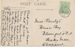 GB VILLAGE POSTMARKS 1905 Thimble CDS 20mm "LONG-BUCKBY"  (Northamptonshire) Clear On Pc - Briefe U. Dokumente