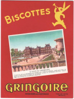 BUVARD  BISCOTTES GRINGOIRE - Zwieback