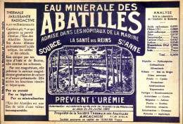 Source Ste Anne Eau Minérale Des Abatilles Arcachon Radioactive (Photo) - Objetos