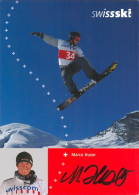 Autogramm AK Snowboarder Marco Huser Swissski 05-06 Leuggelbach Glarus Süd Suisse Switzerland Schweiz Olympia Sport - Autógrafos