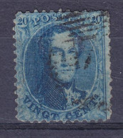 Belgium 1863 Mi. 12 A, 20c. Leopold I. Perf. 12½ (2 Scans) - 1849-1865 Medaillons (Varia)