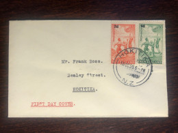 NEW ZEALAND FDC TRAVELLED COVER LETTER 1939 YEAR HEALTH MEDICINE - Covers & Documents