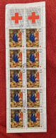 FRANCE Carnet Croix-rouge 1987 -Yvert Carnet N° 2036 (timbre 2498a) - Carnet Complet Avec Logo Oblitéré - Gebraucht