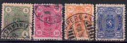 YT 21 à 24 - Used Stamps