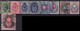 YT 37 38, 40 à 46 - Used Stamps