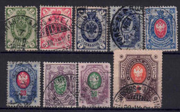 YT 37 38, 40 à 46 - Used Stamps