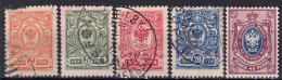 YT 61 à 65 - Used Stamps