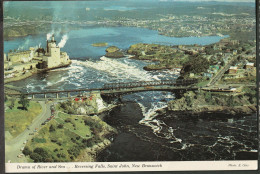 New Brunswick - Reversing Falls - Drama Of River And Sea - Grand Falls