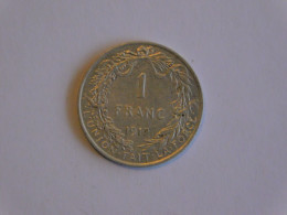 Belgique 1 Franc 1912 - Silver, Argent - 1 Frank