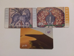 Libya Libyen  3 Cards - Mosaik - Libië