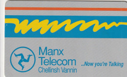 PHONE CARD ISOLA MAN  (E1.17.1 - Eiland Man