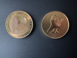 Monnaie De Paris 2021 2024 Jeux Olympiques Olympic Games Olympia France Souvenir Coin Token Jeton Touristique Mascotte - 2021