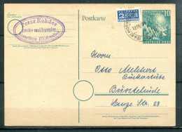 REPUBLIQUE FEDERALE ALLEMANDE - Ganzsache (Entier Postal) Michel PSo 1 (mit Notopfer Berlin) - Postkarten - Gebraucht