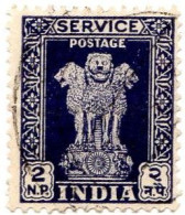 INDIA - 1957 - Fracobolli Di Servizio - Colonna Di Asoka - Official Stamps