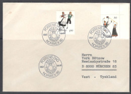 Norway.   International Stamp Exhibition NORWEX '80. Post Day.    Special Cancellation - Brieven En Documenten