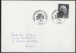 Norway.   A Scout Camp At Mandal 1971 (Norwegian Boy Scout Association).   Norway Special Event Postmark. - Lettres & Documents