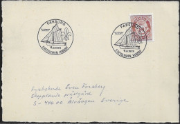 Norway.   Farsund, Kretsleiren Huseby, "Lister". NSF District Boy Scout Camp.   Norway Special Event Postmark. - Lettres & Documents