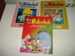 C38 / Lot " Bidochon " 3 BDs 5 Titres - 1 E.O Album Simple + 2 Re Album Double - Bidochon, Les