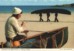 IRLANDE GALWAY FISHERMEN ON THE ARAN ISLANDS - Galway