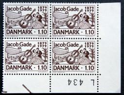 Denmark 1979   Music     MiNr.695   MNH (**)    (lot KS 1386) - Neufs