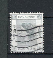 H-K  Yv. N° 184 SG  (o)  65c Gris Elisabeth II Cote 10 Euro BE - Used Stamps