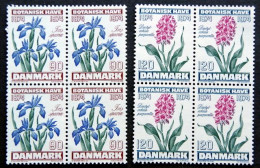 Denmark 1974   MiNr.575-76 MNH (**)  Flowers / Blumen / Fleurs  Cz.Slania  (lot  Ks 1415) - Neufs